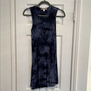 Dyed Navy Tank Dress